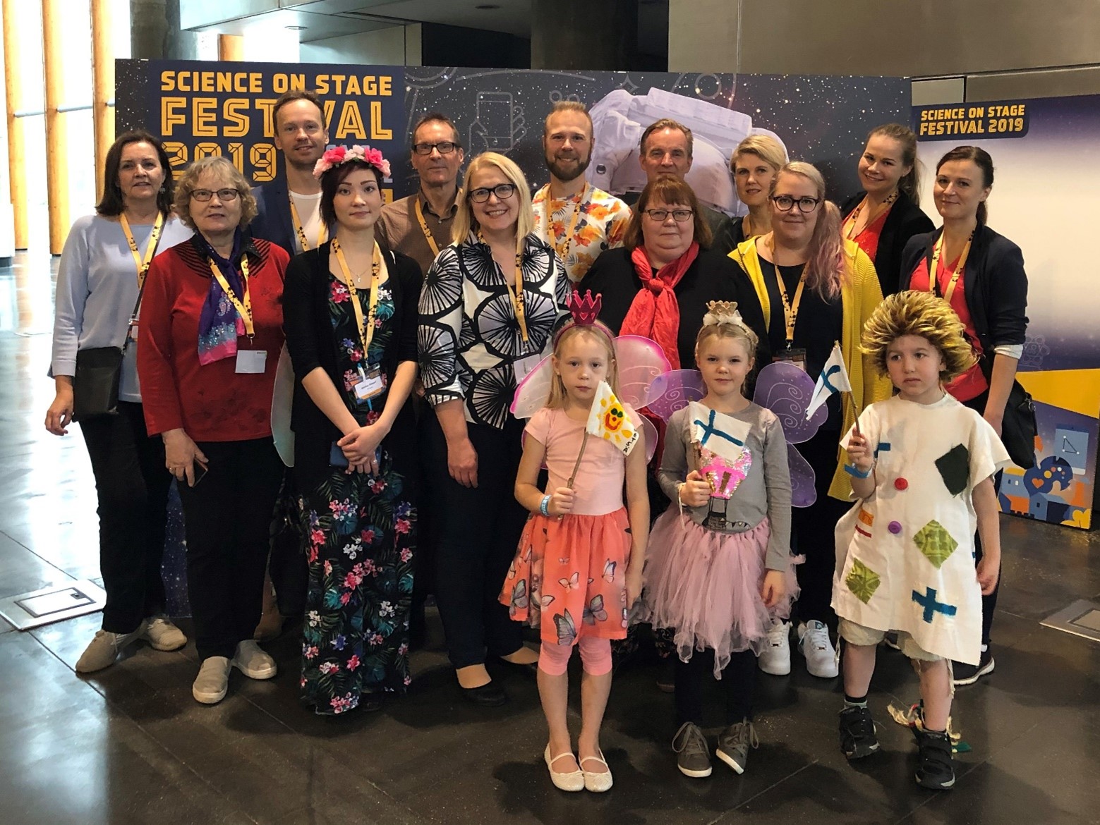 The Finnish SonS team at the SonS Festival in Cascais, Portugal 2019