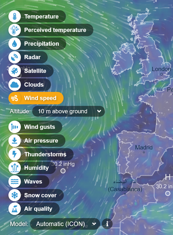 screenshot meteo