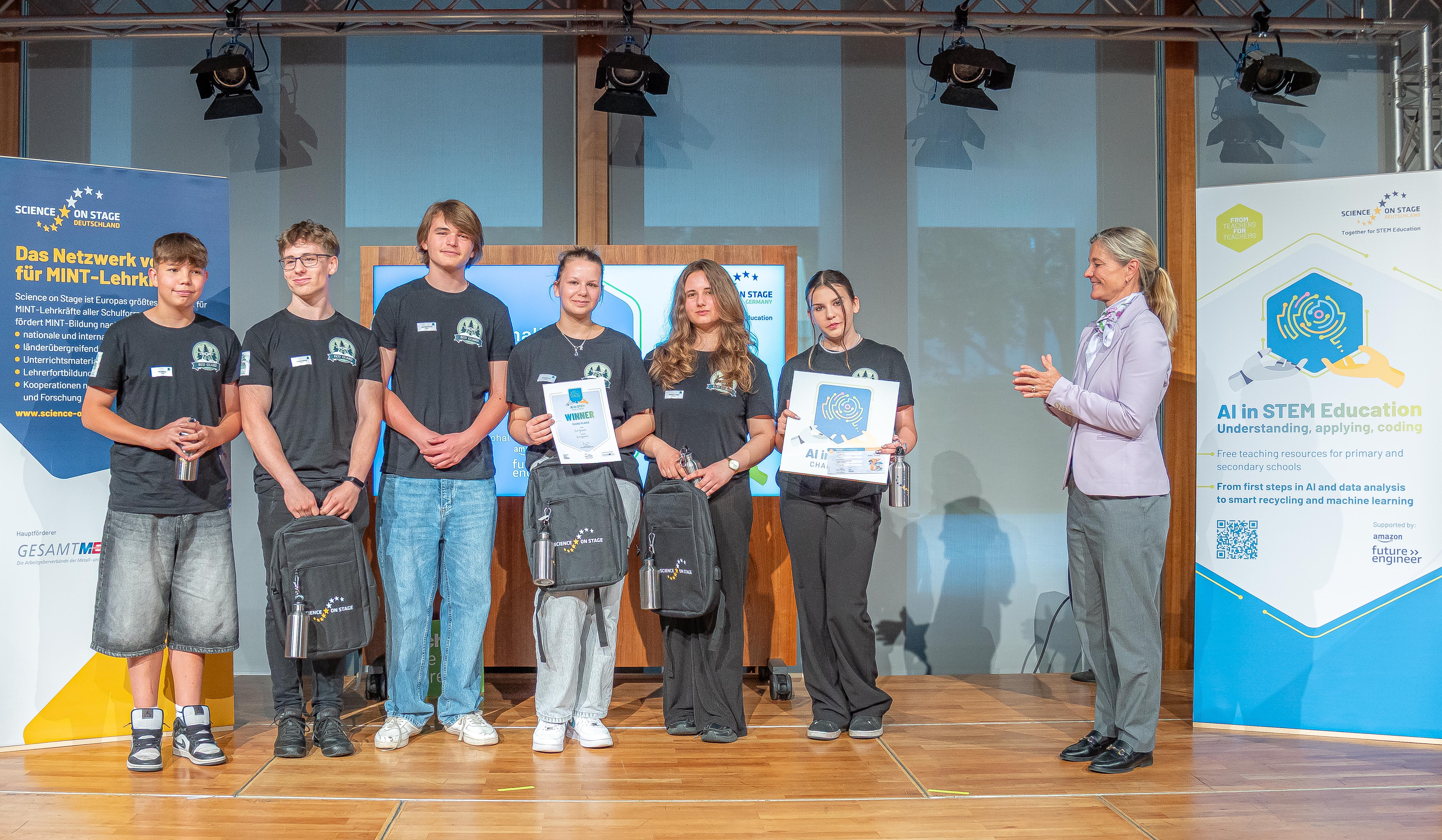 students of team EcoGuard