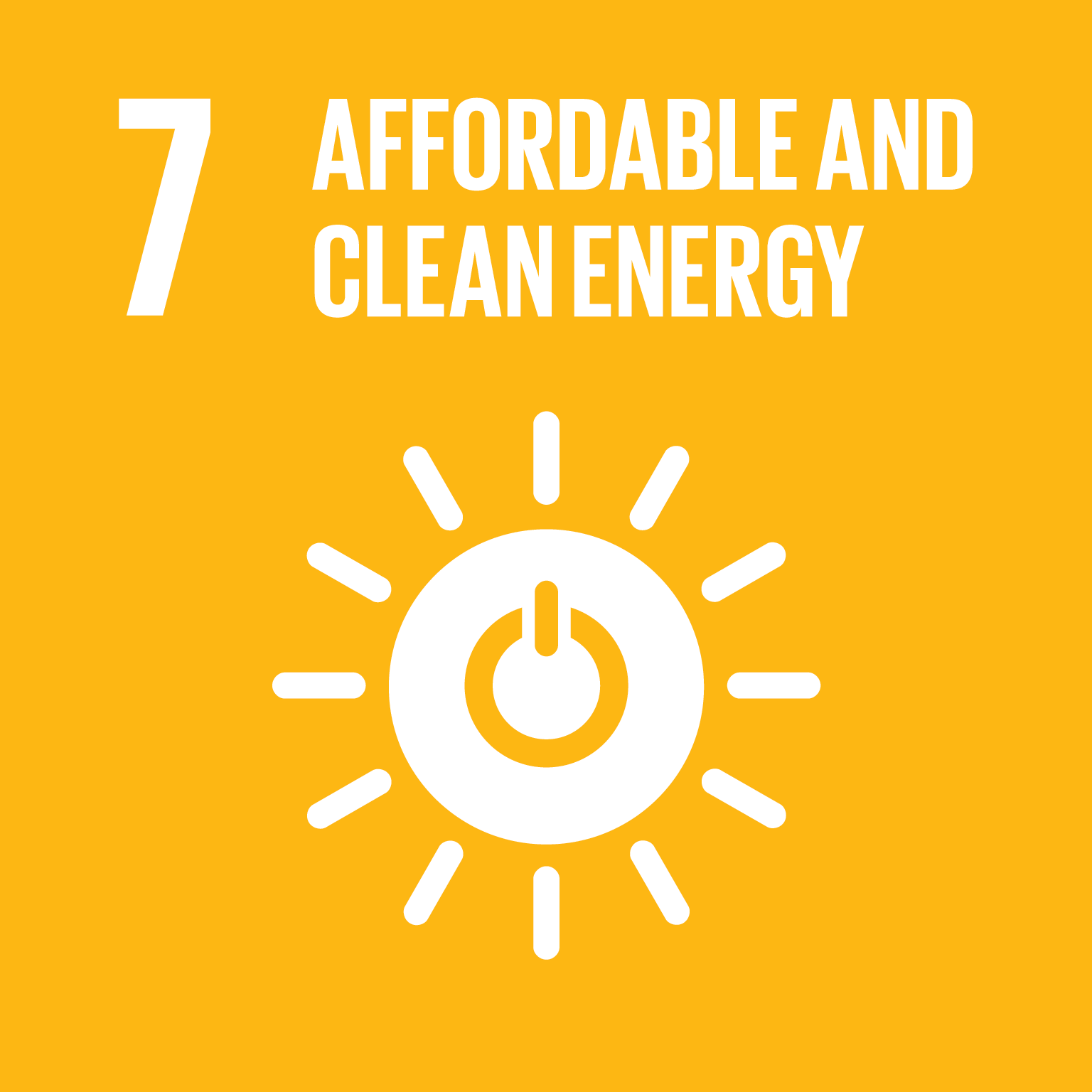 SDG7 affordable and clean energy
