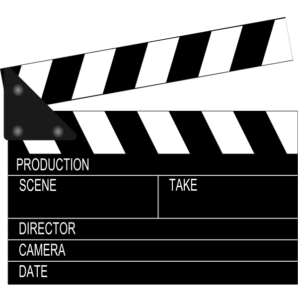 movie clapperboard