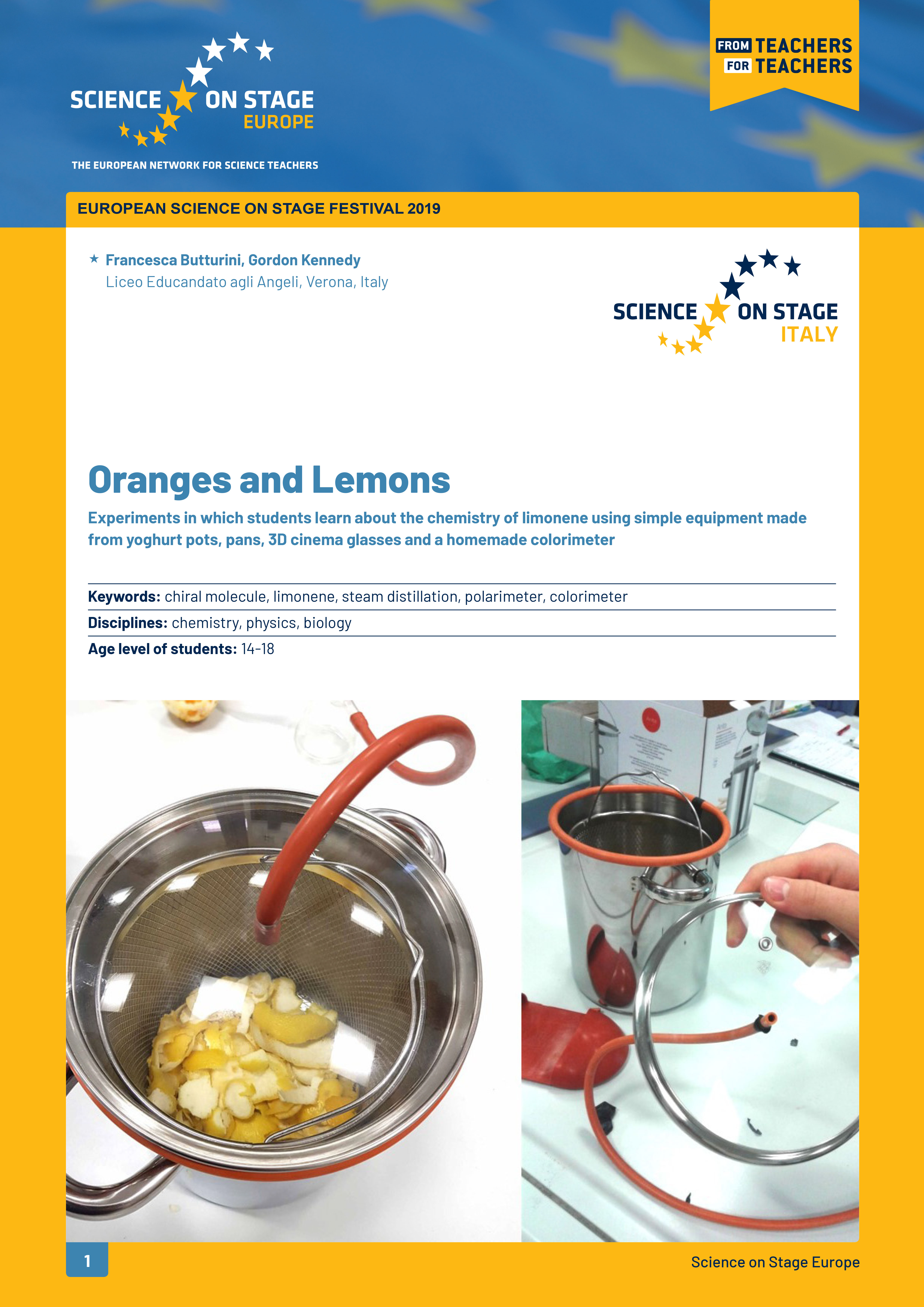 Cover Oranges and Lemons
