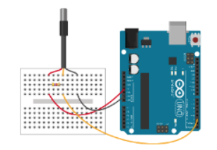 Arduino and breadboard