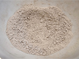 Dry keratin powder