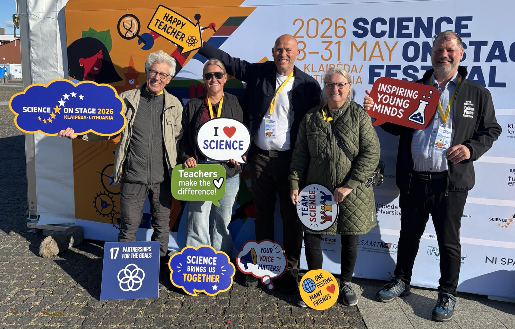 Science on Stage Denmark delegation