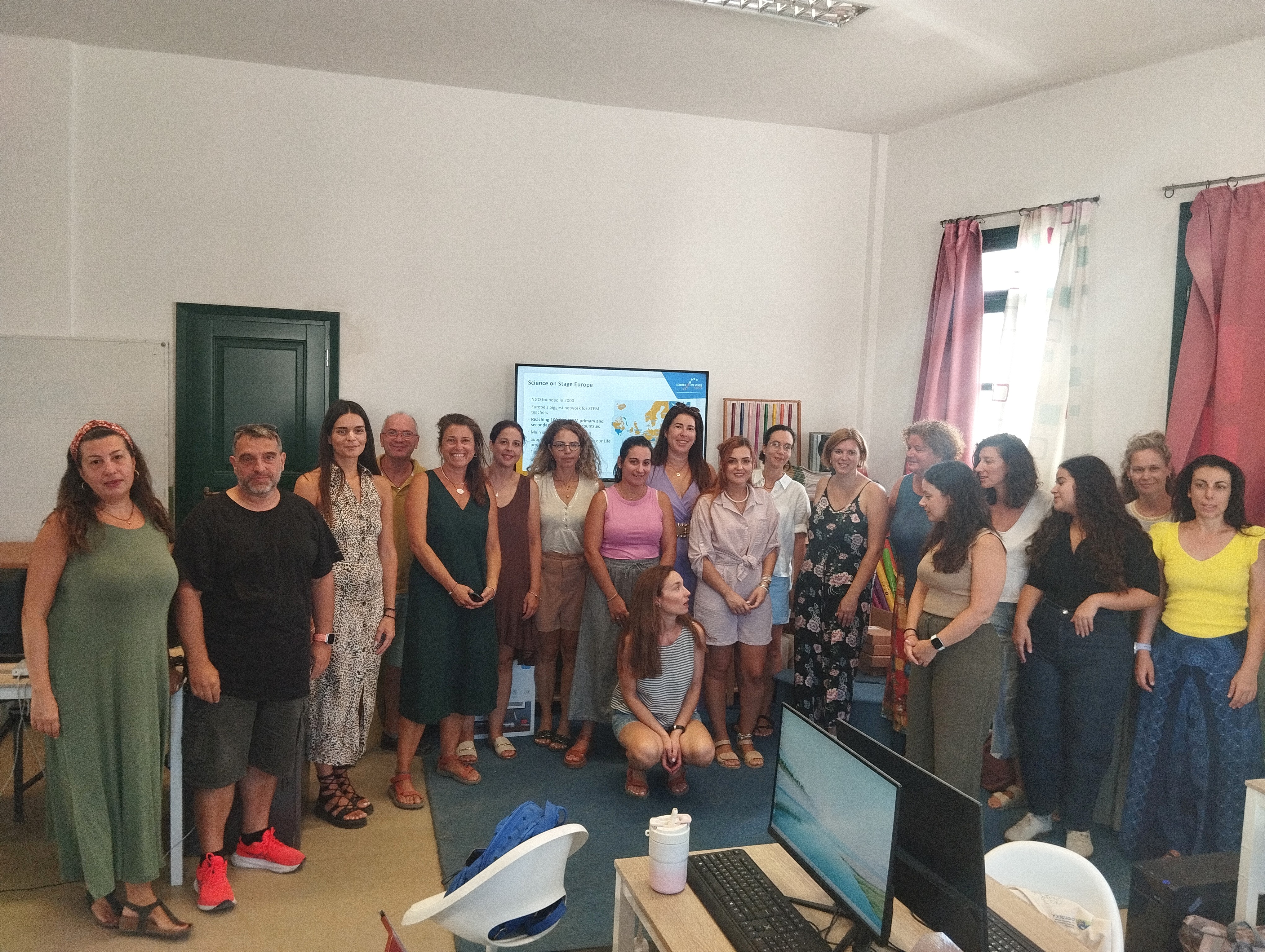 Participants of the teacher training in Greece