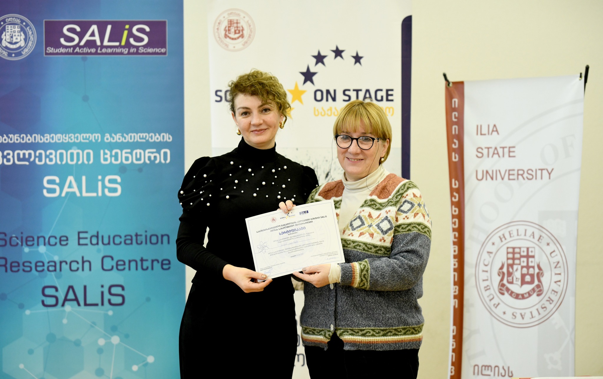 New Science on Stage Ambassadors in Georgia