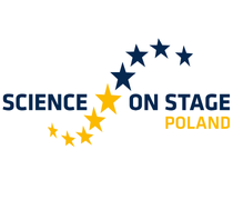 The Science on Stage Logo with the country designation "Poland"