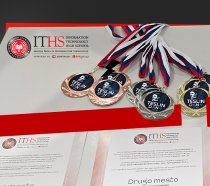 Documents and medals for a Serbian science event