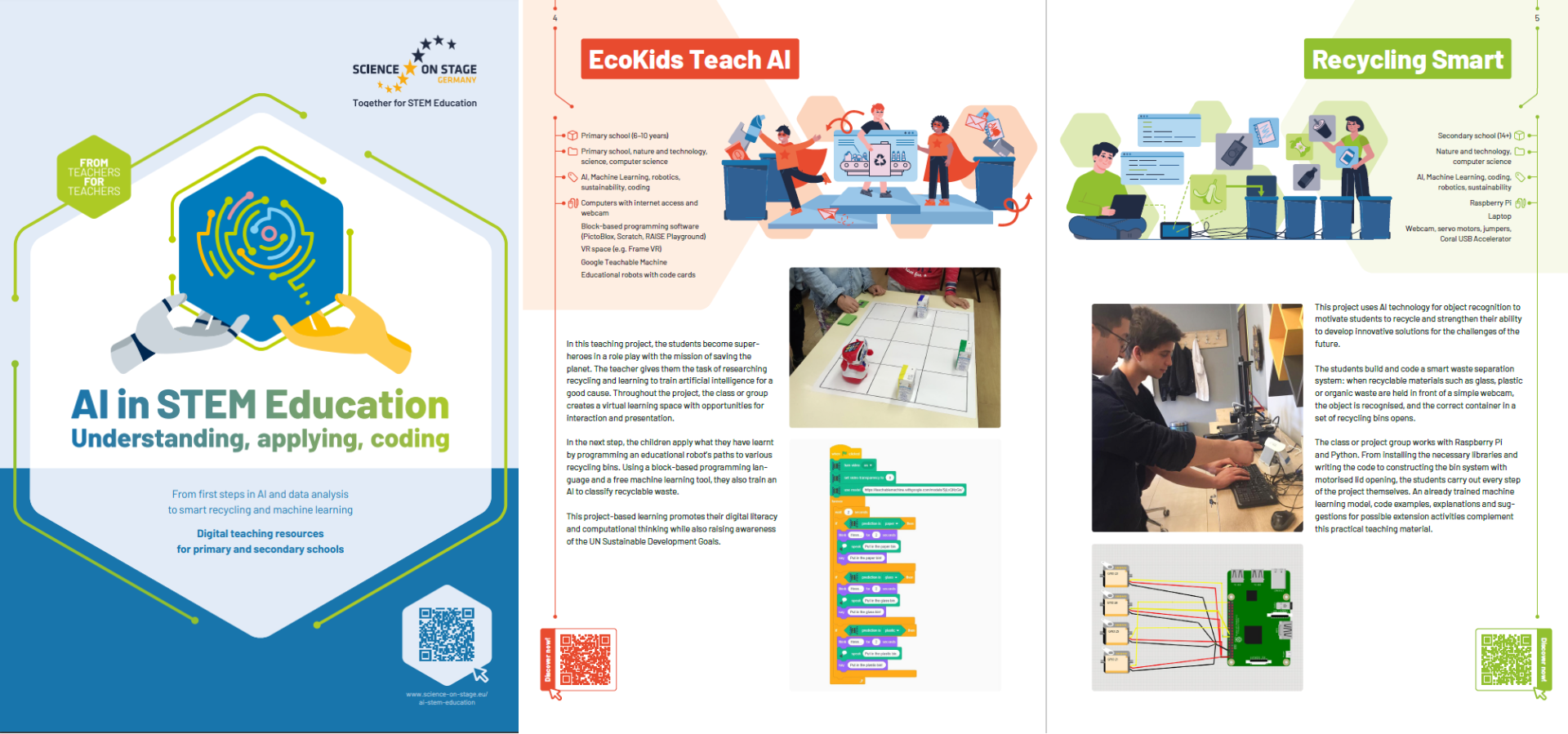 New flyer on the AI materials available | Science On Stage Europe