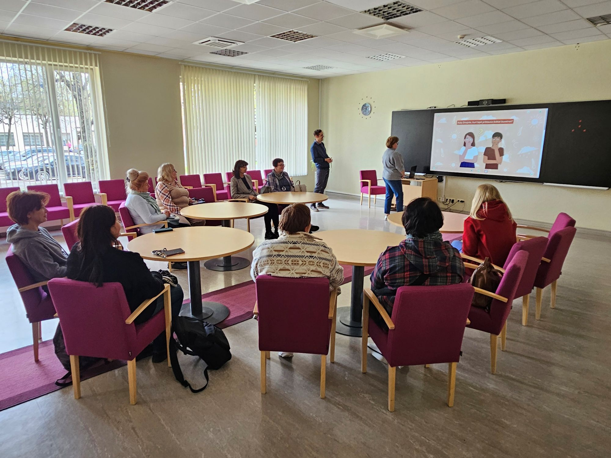 Lithuanian teachers visit their Latvian Science on Stage colleagues ...
