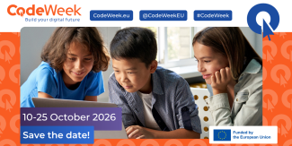 Children looking at a computer