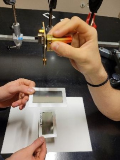 image 7: polarisation filter for laser light