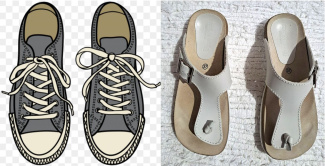 Examples of images of shoe pairs