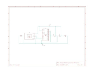 Schematics of the circuit