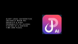 A slide with an icon for a Predictive AI app