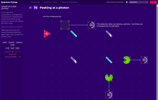 Screenshot flytrap quantum game alpha