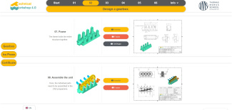 screenshot of the website Technical Workshop 4.0