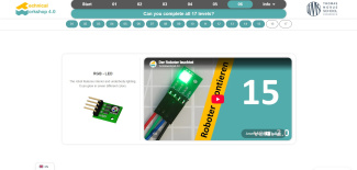 screenshot of the website 4.0