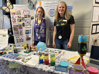 Stand at the Science on Stage Festival Sweden 